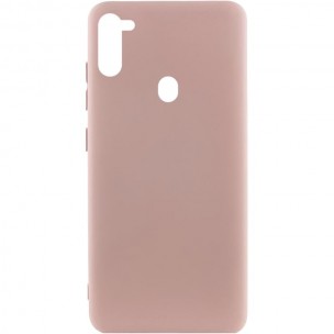 Чехол Silicone Cover Ummi Lakshmi (AA) для Samsung Galaxy A11 Розовый / Pink Sand
