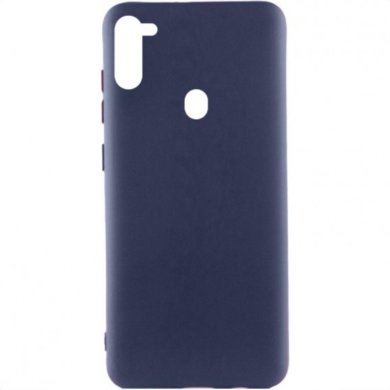 Чохол Silicone Cover Ummi Lakshmi (AA) для Samsung Galaxy A11 Синій / Midnight Blue