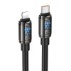 Дата кабель Hoco U143 Joy Type-C to Lightning 27W (1.2m) Black