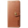 Шкіряний чохол-книжка GETMAN Gallant (PU) для Xiaomi Redmi Note 9s / Note 9 Pro / Note 9 Pro Max Коричневий