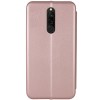 Кожаный чехол-книжка Classy для Xiaomi Redmi 8 Rose Gold