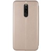 Кожаный чехол-книжка Classy для Xiaomi Redmi 8 Золотой