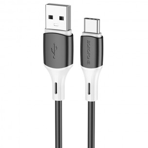 Дата кабель Borofone BX79 USB to Type-C (1m) Черный Дата кабель Borofone BX79 USB to Type-C (1m) Черный
