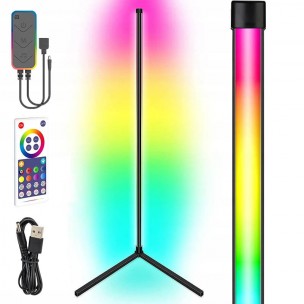 Напольная угловая LED лампа RGB Magic 1 Bluetooth USB with app Black Напольная угловая LED лампа RGB Magic 1 Bluetooth USB with app Black