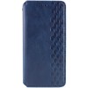 Шкіряний чохол-книжка GETMAN Cubic (PU) для Samsung Galaxy S24 Ultra Синій