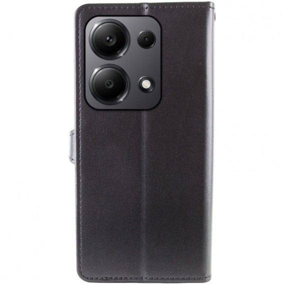 Шкіряний чохол-книжка GETMAN Gallant (PU) для Xiaomi Redmi Note 13 5G Чорний