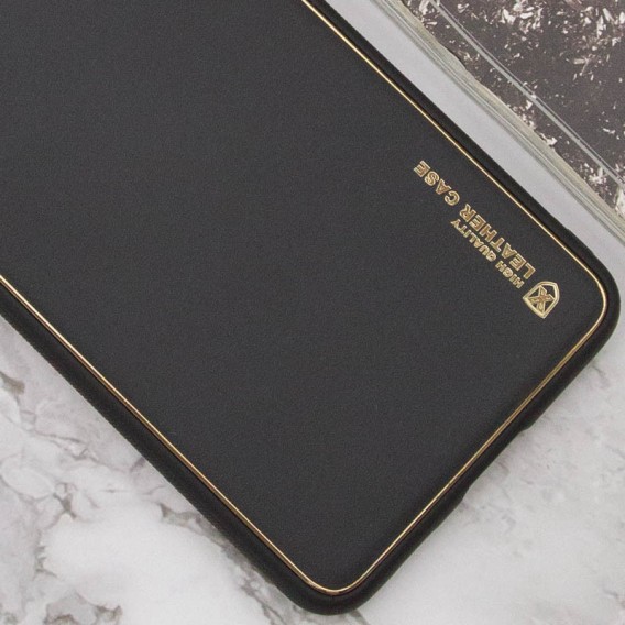 Шкіряний чохол Xshield для Samsung Galaxy S24+ Чорний / Black
