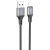 Дата кабель Hoco X86 Spear USB to MicroUSB (1m) Black