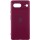 Чохол Silicone Cover Lakshmi Full Camera (AAA) with Logo для Google Pixel 8 Бордовий / Plum