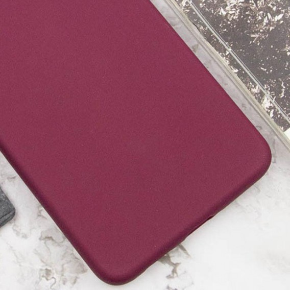 Чехол Silicone Cover Lakshmi Full Camera (AAA) with Logo для Google Pixel 8 Бордовый / Plum