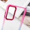 Чехол TPU+PC Fresh sip series для Samsung Galaxy A25 5G Синий / Розовый