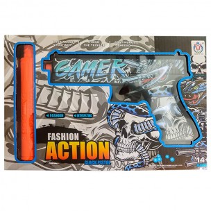 Пістолет на гідрогелевих кульках (орбізах) Gel Energy Laser Game Blue Пістолет на гідрогелевих кульках (орбізах) Gel Energy Laser Game Blue