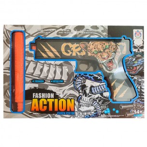 Пістолет на гідрогелевих кульках (орбізах) Gel Energy Laser Game Orange