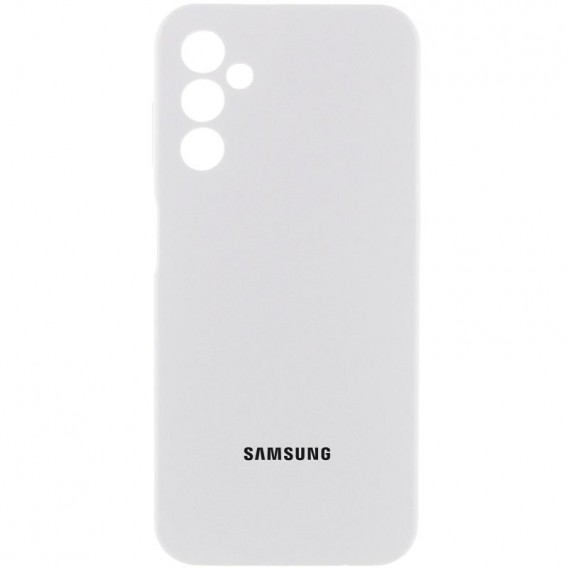 Чохол Silicone Cover Lakshmi Full Camera (AAA) with Logo для Samsung Galaxy A25 5G Білий / White