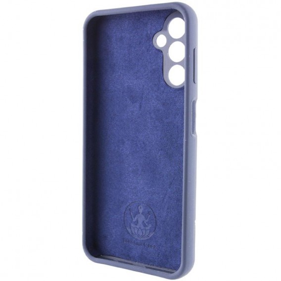 Чехол Silicone Cover Lakshmi Full Camera (AAA) with Logo для Samsung Galaxy A25 5G Темно-синий / Midnight blue