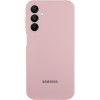 Чехол Silicone Cover Lakshmi Full Camera (AAA) with Logo для Samsung Galaxy A25 5G Розовый / Pink Sand