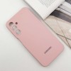Чехол Silicone Cover Lakshmi Full Camera (AAA) with Logo для Samsung Galaxy A25 5G Розовый / Pink Sand