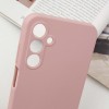 Чехол Silicone Cover Lakshmi Full Camera (AAA) with Logo для Samsung Galaxy A25 5G Розовый / Pink Sand