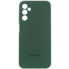 Чехол Silicone Cover Lakshmi Full Camera (AAA) with Logo для Samsung Galaxy A25 5G Зеленый / Cyprus Green