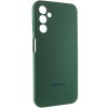 Чехол Silicone Cover Lakshmi Full Camera (AAA) with Logo для Samsung Galaxy A25 5G Зеленый / Cyprus Green