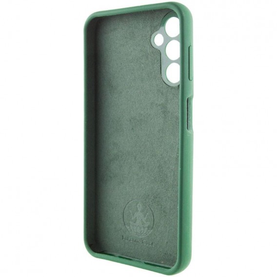 Чехол Silicone Cover Lakshmi Full Camera (AAA) with Logo для Samsung Galaxy A25 5G Зеленый / Cyprus Green