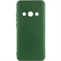 Чохол Silicone Cover Lakshmi Full Camera (AA) для Xiaomi Redmi A3 Зелений / Dark green