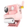 Дитяча фотокамера з моментальним друком Hoco DV200 Dual lens Pink