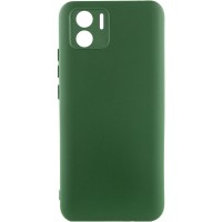Чохол Silicone Cover Lakshmi Full Camera (AA) для Xiaomi Redmi A1 / A2 Зелений / Dark green