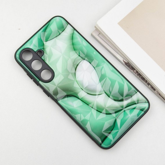 TPU+PC чехол Prisma BubbleGum для Samsung Galaxy A55 3D Green