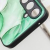TPU+PC чехол Prisma BubbleGum для Samsung Galaxy A55 3D Green
