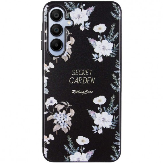TPU+PC чохол Secret Garden для Samsung Galaxy A25 5G Black