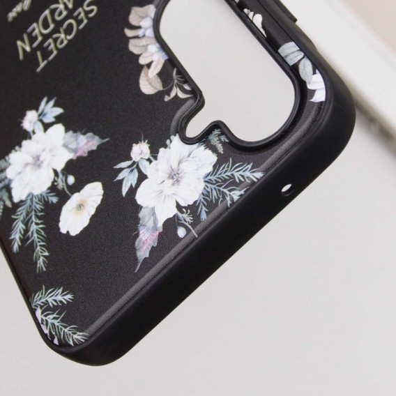 TPU+PC чохол Secret Garden для Samsung Galaxy A25 5G Black