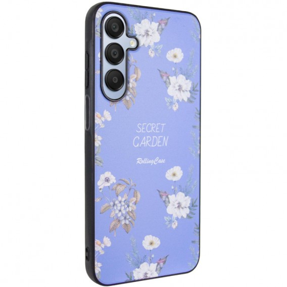 TPU+PC чехол Secret Garden для Samsung Galaxy A25 5G Lilac