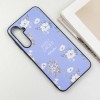 TPU+PC чехол Secret Garden для Samsung Galaxy A25 5G Lilac