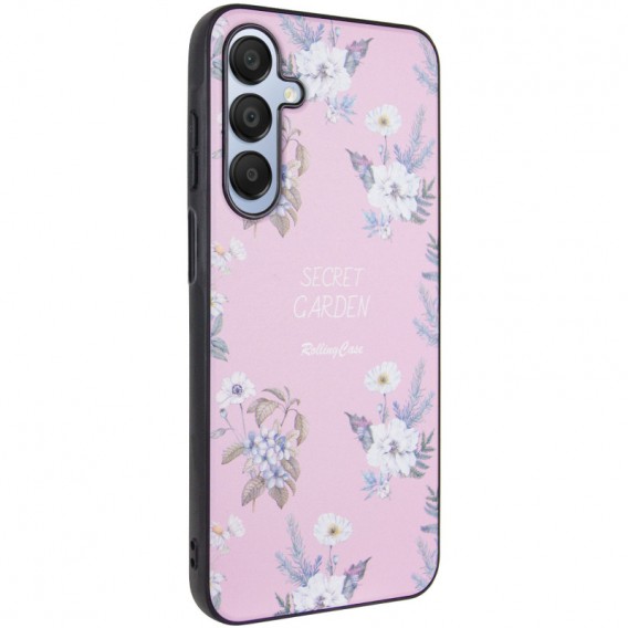 TPU+PC чехол Secret Garden для Samsung Galaxy A25 5G Pink