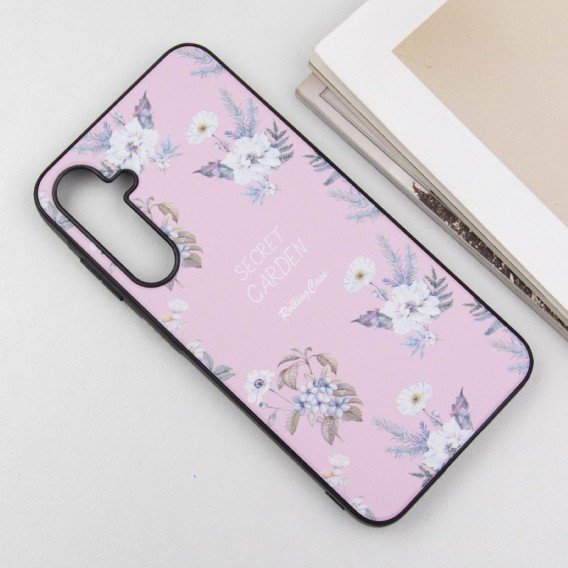TPU+PC чехол Secret Garden для Samsung Galaxy A25 5G Pink