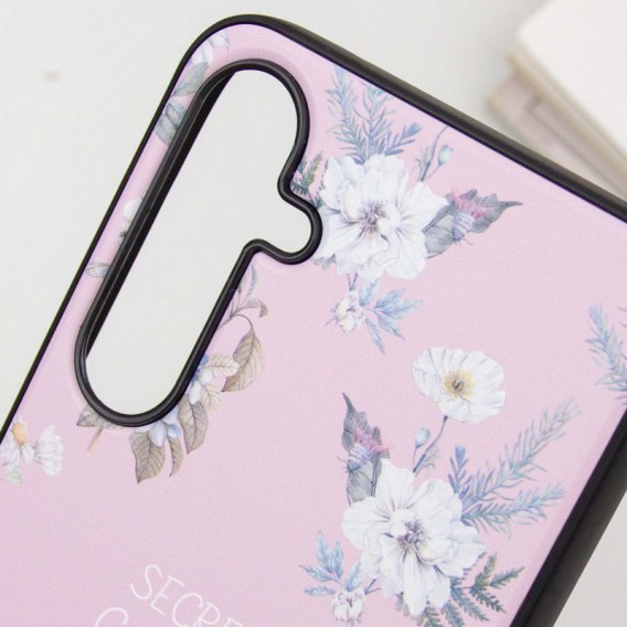 TPU+PC чехол Secret Garden для Samsung Galaxy A25 5G Pink