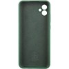 Чехол Silicone Cover Lakshmi Full Camera (AAA) with Logo для Samsung Galaxy A06 Зеленый / Cyprus Green