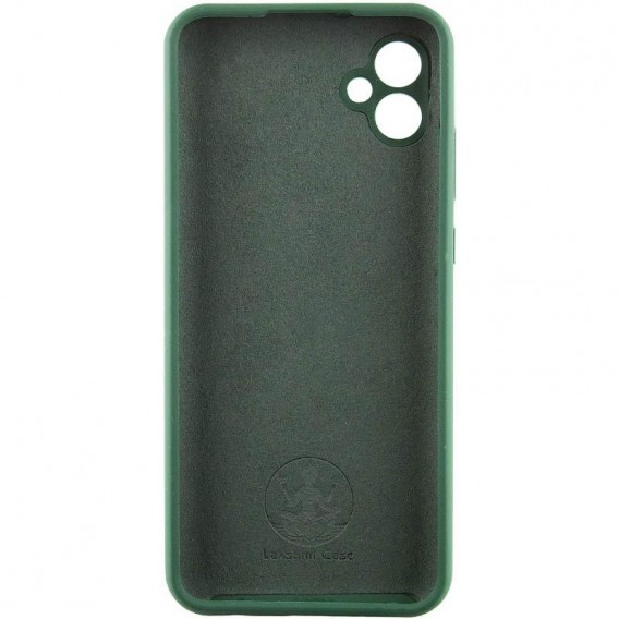 Чехол Silicone Cover Lakshmi Full Camera (AAA) with Logo для Samsung Galaxy A06 Зеленый / Cyprus Green