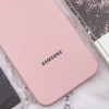 Чохол Silicone Cover Lakshmi Full Camera (AAA) with Logo для Samsung Galaxy A06 Рожевий / Pink Sand
