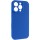 Чехол Silicone Case Full Camera Protective (AA) NO LOGO для Apple iPhone 16 Pro (6.3 дюйма) Синий / Capri Blue