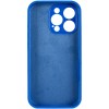 Чохол Silicone Case Full Camera Protective (AA) NO LOGO для Apple iPhone 16 Pro (6.3") Синій / Capri Blue