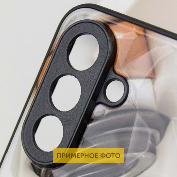TPU+PC чехол Prisma Plushie для Xiaomi Poco X6 / Note 13 Pro 5G Coffee