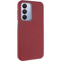 Шкіряний чохол Leather Case Metal Buttons для Samsung Galaxy A15 4G/5G / M15 5G Red