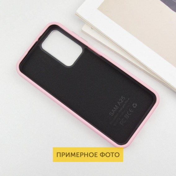 Кожаный чехол Leather Case Metal Buttons для Samsung Galaxy S24 Ultra Light Pink