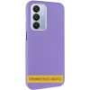 Кожаный чехол Leather Case Metal Buttons для Xiaomi Redmi A3 Light Purple