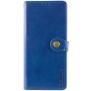 Кожаный чехол-книжка GETMAN Gallant (PU) для Xiaomi Redmi Note 14 5G Синий