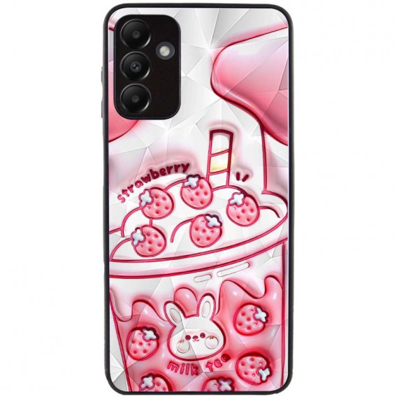TPU+PC чехол Prisma Fluffie для Samsung Galaxy A05s Strawberry