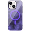 Чехол TPU Shiny Mountain (MagFit) для Apple iPhone 14 / 13 (6.1 дюйма) Purple