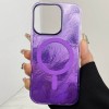 Чехол TPU Shiny Mountain (MagFit) для Apple iPhone 14 / 13 (6.1 дюйма) Purple